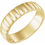 Thumbnail: 14K Gold Grooved Band