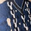 Thumbnail: Vintage Nino Foriero Knit Sweater with Leather V Sz S