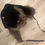 Thumbnail: Vintage Christine Black Genuine Suede Leather and Fur Trapper Hat