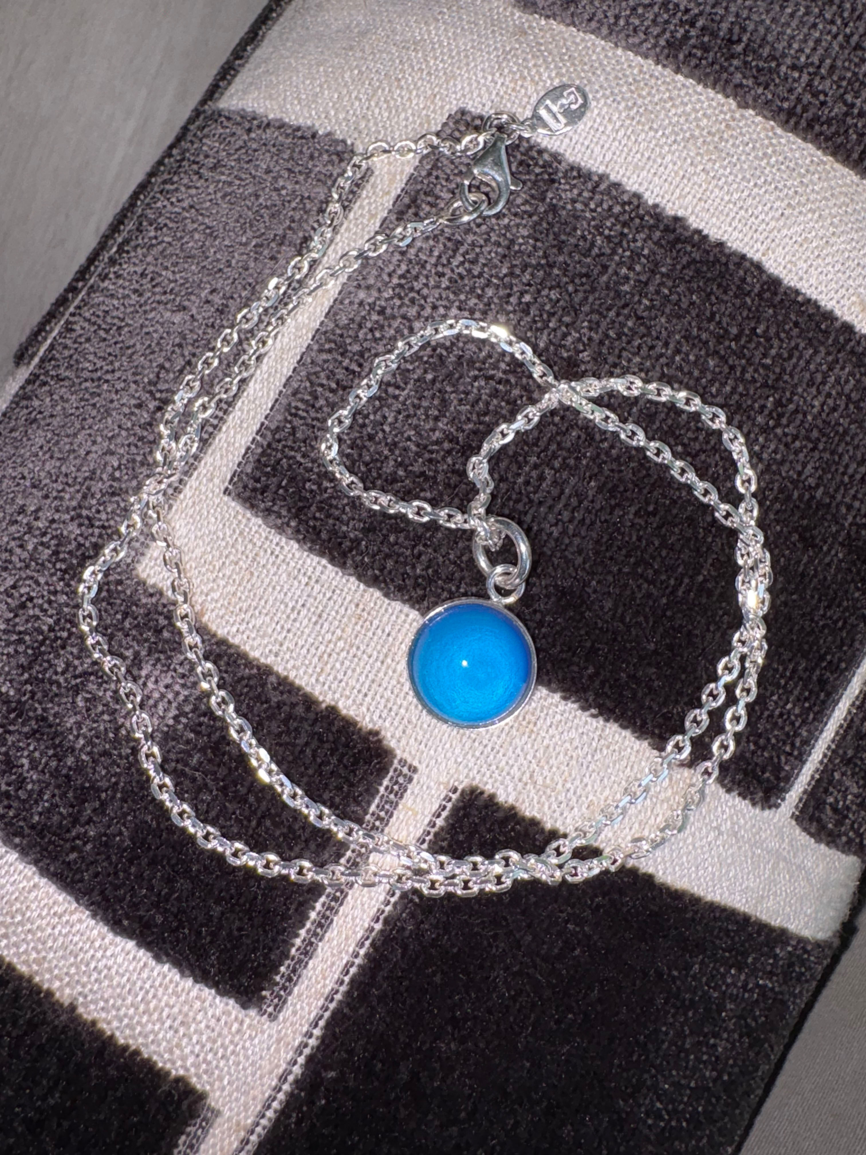 Silver Slay Mood Necklace