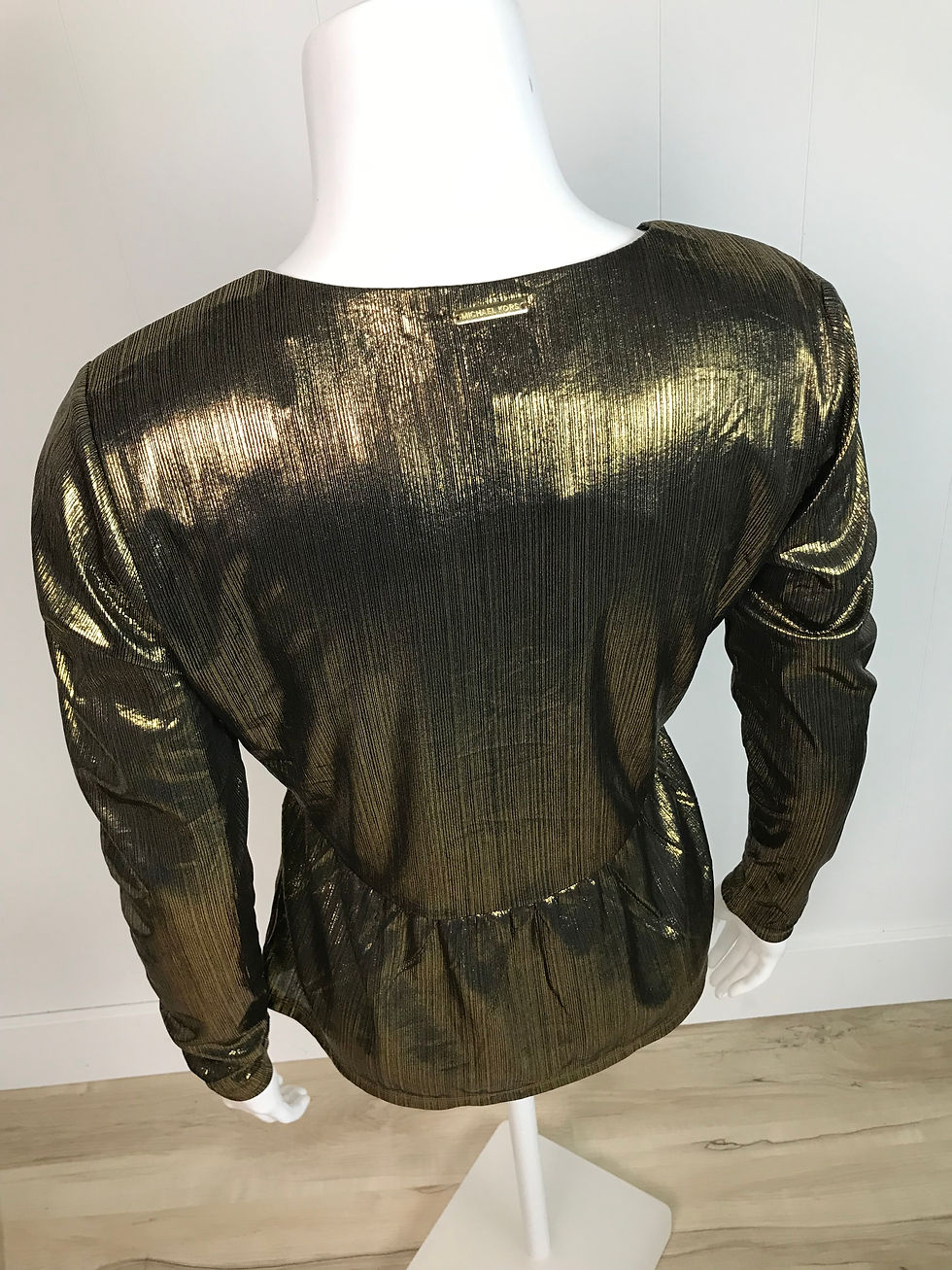 Thumbnail: Vintage Gold 'Michael Kors' Blouse