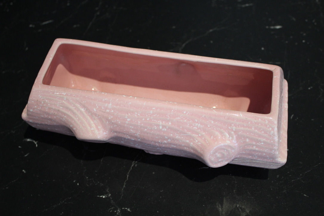 'Beauceware' Pink Log Planter