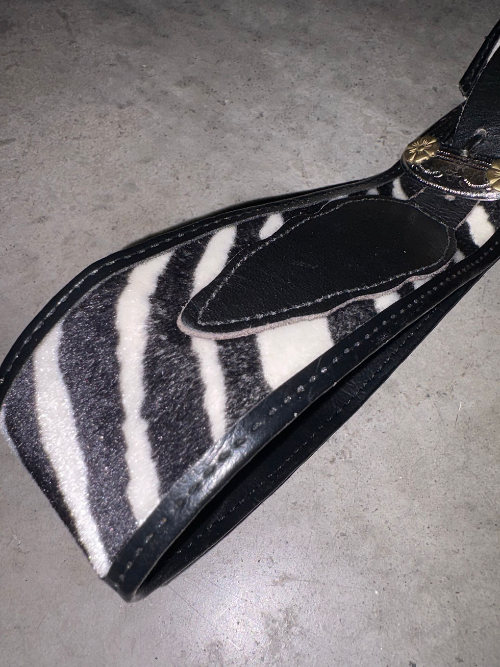 Thumbnail: Vintage Zebra Belt 33-36"