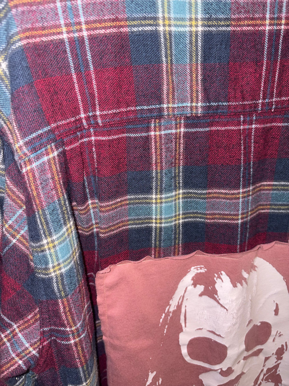 Miniature : Vintage Metric Graphic Band Flannel Mashup