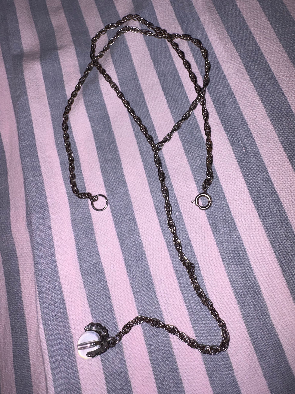 Thumbnail: Dragon Claw Lariat Necklace