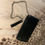 Thumbnail: Vintage Black Genuine Leather Chain Wallet