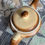 Miniature : Cafetière Art Déco Bunzlau Feuerfest Chevron Vintage