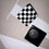 Thumbnail: Vintage Square Black and White Checkerboard Studs