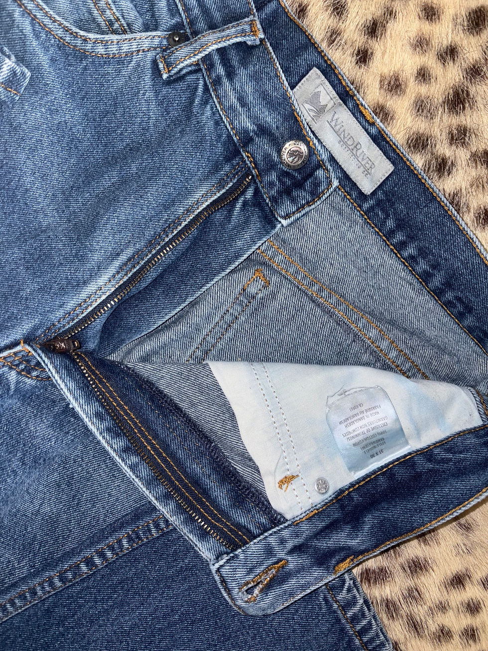 Thumbnail: Vintage WindRiver Medium Wash Jeans 31 x30