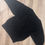 Thumbnail: Vintage Valentina Fiore Black and Multicoloured Tinsel Knit V Neck Sweater Sz 44