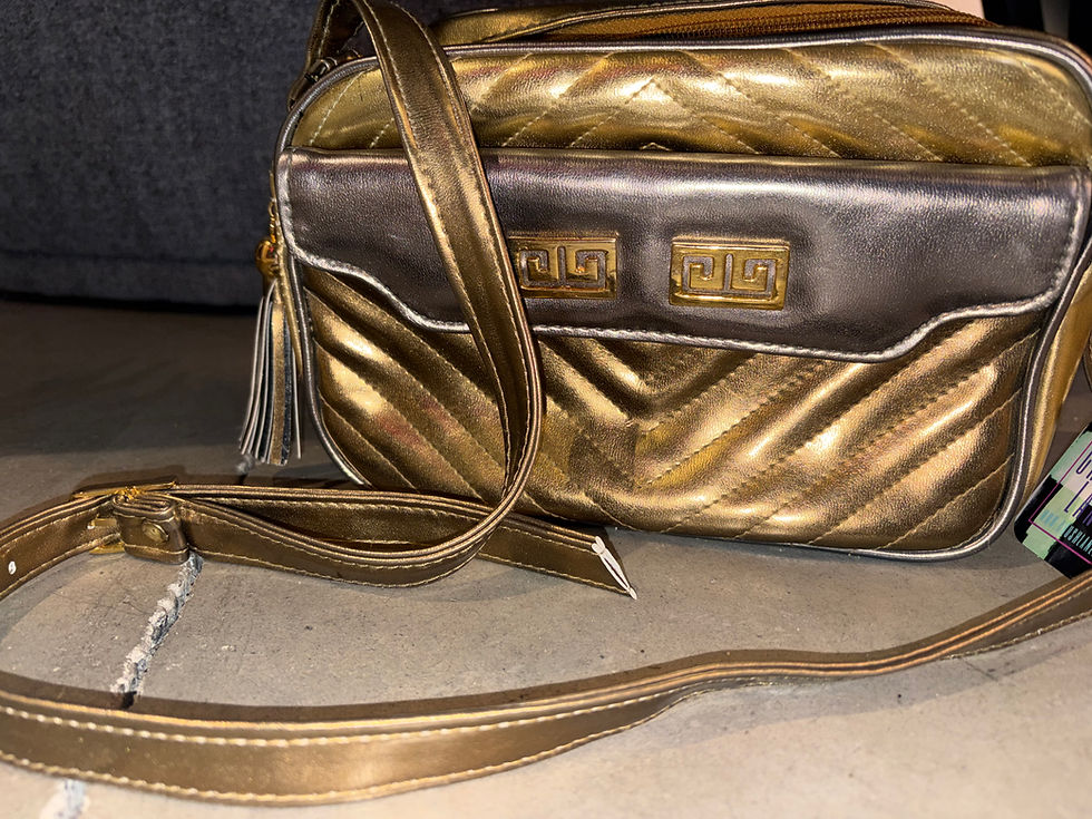 Miniature : Vintage Gold Mino Handbag