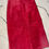 Thumbnail: Vintage Genuine Red Suede Pencil Skirt 5/6