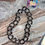 Miniature : Vintage Chunky Silver Chain Necklace