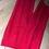 Miniature : Pantalon large rose vif vintage fait main