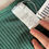 Thumbnail: Vintage Green Ribbed Long Sleeve Crop Top Sz M