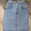 Thumbnail: Vintage Staff Travel Jean Pencil Skirt Sz 26
