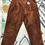 Thumbnail: Vintage Cinnamon Brown Suede Pants