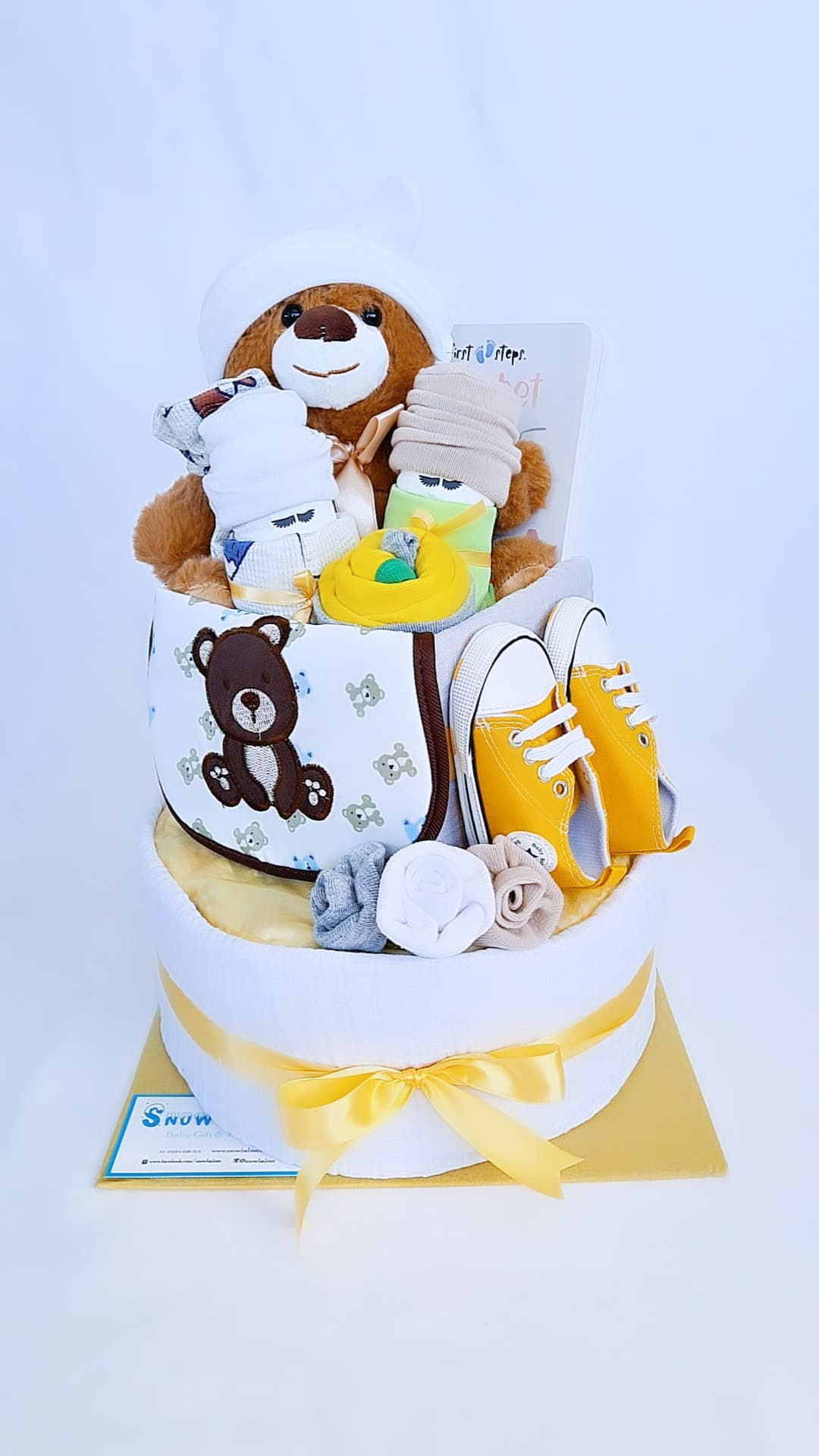 SnowBabiez Deluxe Nappy Cake - Unisex