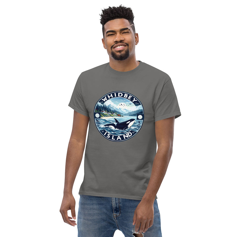 Thumbnail: Whidbey Island Classic Tee: Structured Style Meets Island Spirit