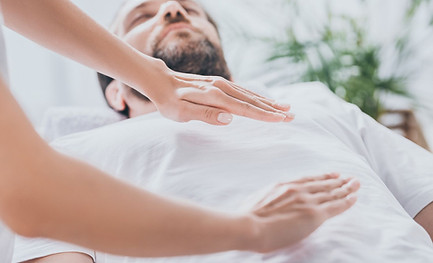 A reiki session