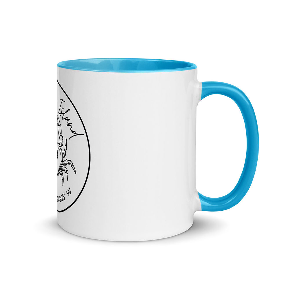 Thumbnail: Whidbey Crab Mug with Color Inside