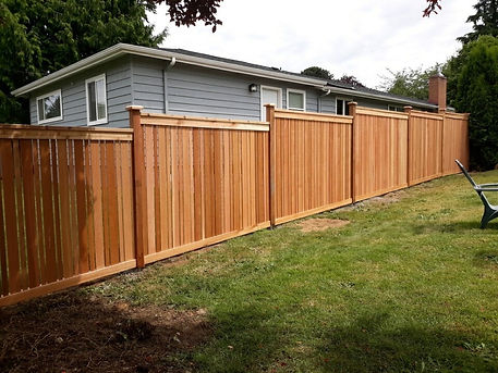 Rain City Fence Full Estate with Cap