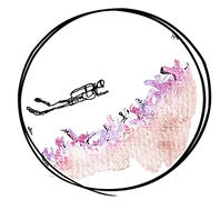 watercolor image of a scuba diver on a coral reef