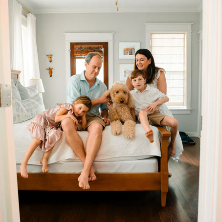 Saying Goodbye to the dog | An end of life photo session for the family dog 