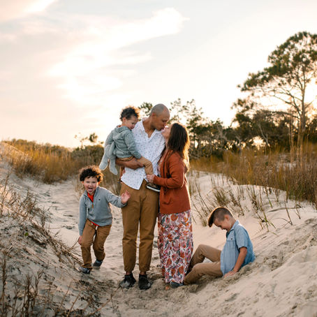 The Matthew's Family | Folly Beach, Charleston SC family photography