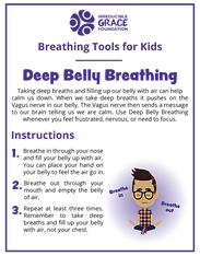 Deep Belly Breathing mini-poster