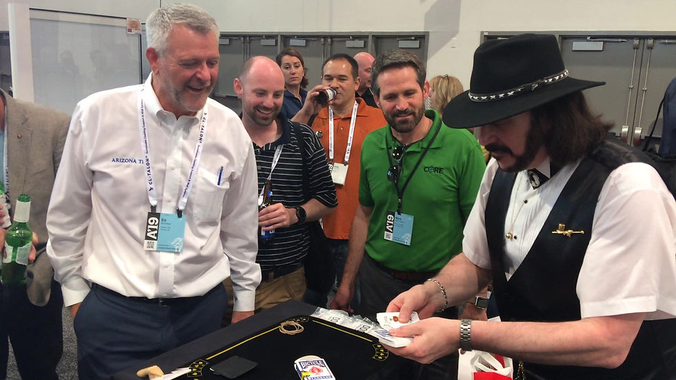 Trade Show Booth Performance Pic Vegas June 2019
