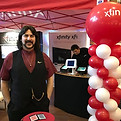 Magic of Marco performing corporate event entertainment at an Xfinity event