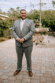 Groom waiting for his Bride