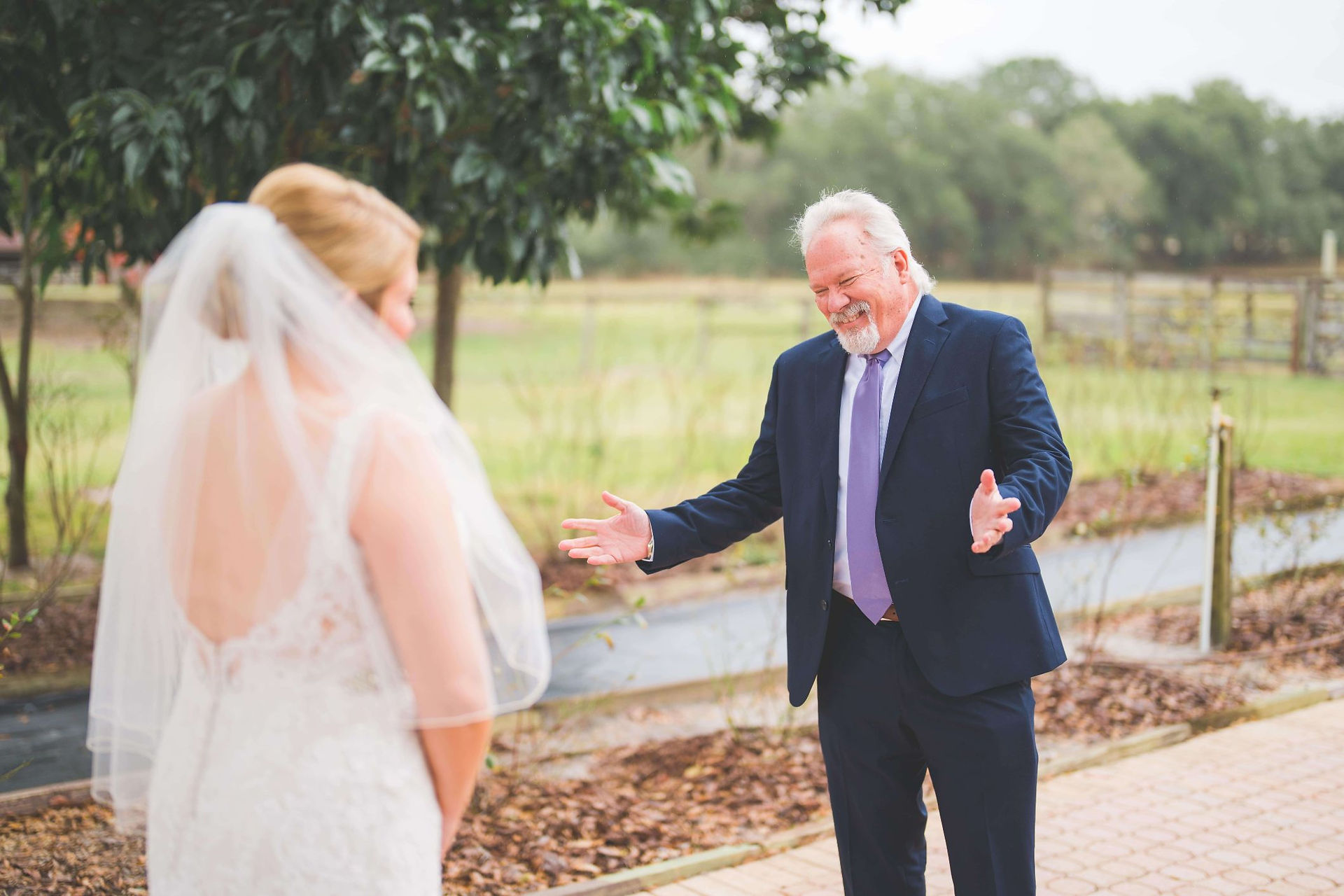 Father & Bride First Look