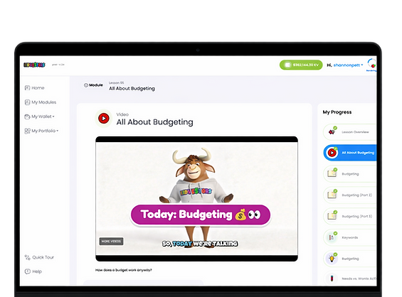 financial literacy for middle school