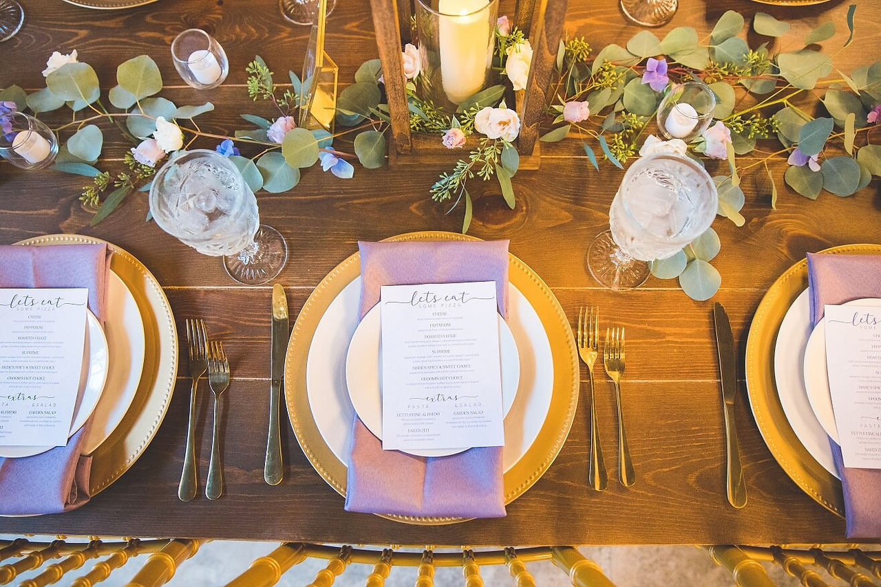 Reception Tablescape