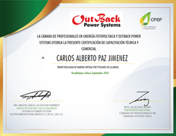 Out Back Certificacion