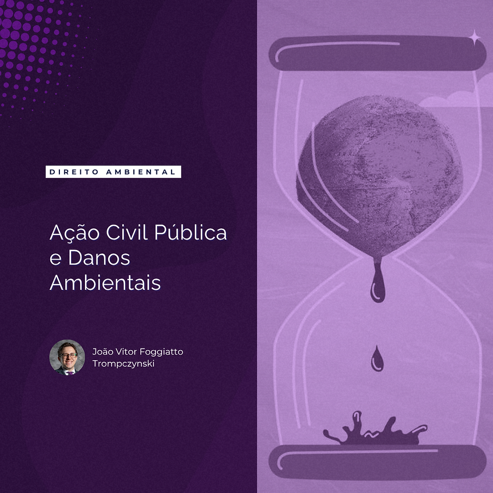 Ação Civil Pública e Danos Ambientais