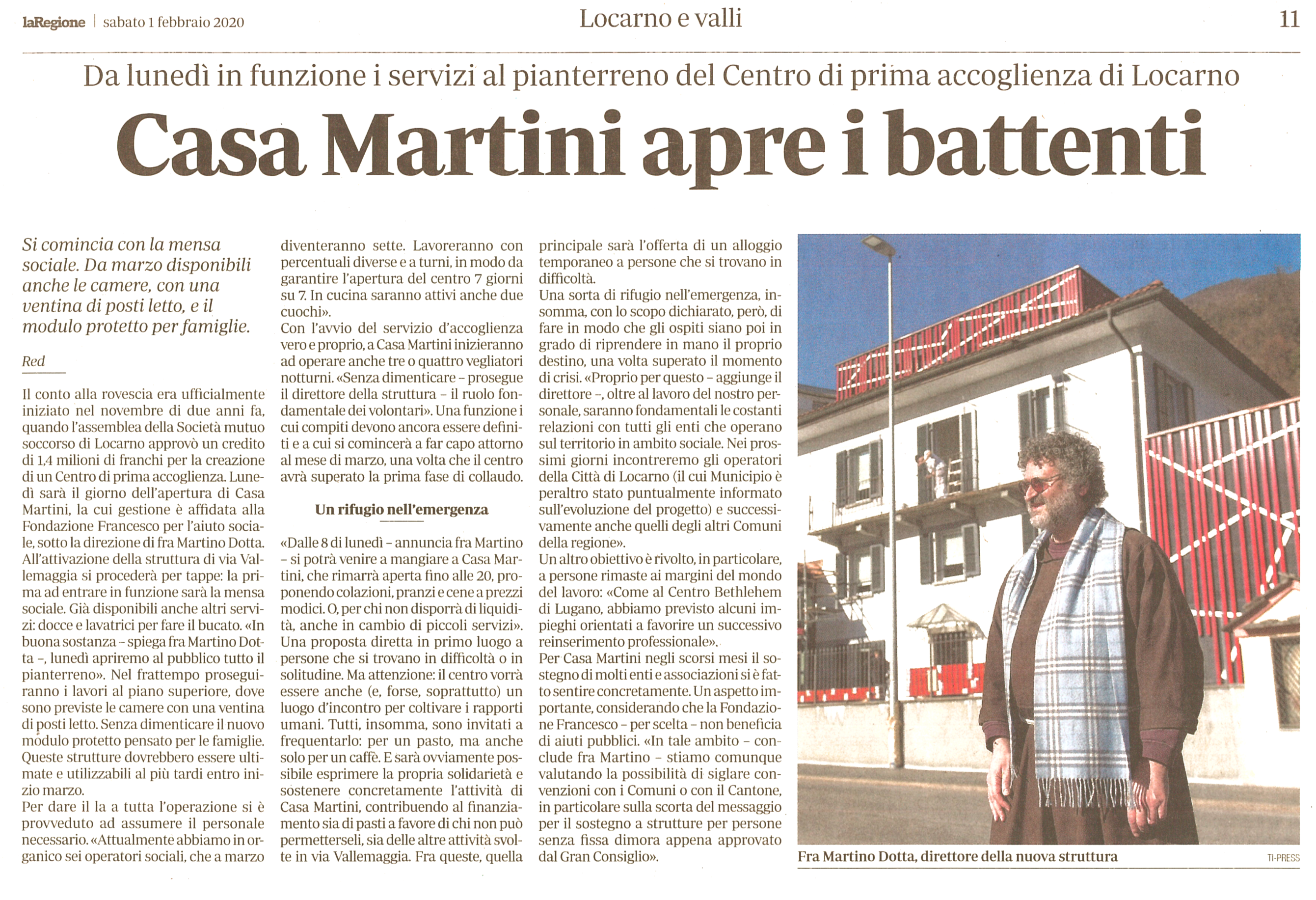 La Regione 01.02.2020
