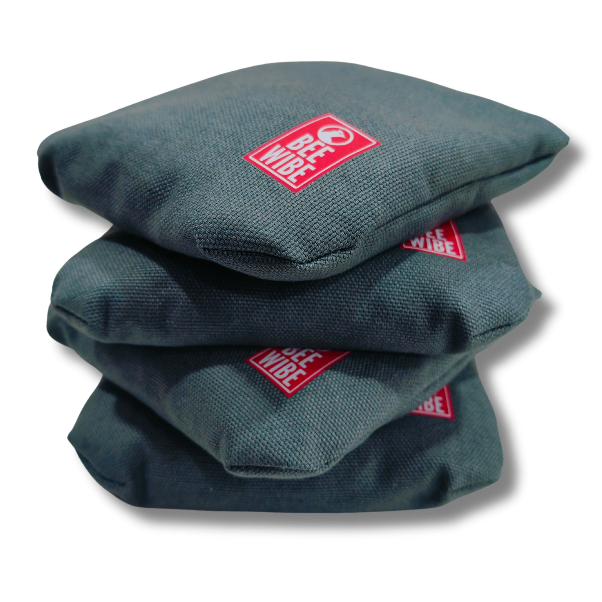 Beewibe Set of 8 Regulation Cornhole Bags (Sea Green/Pink)
