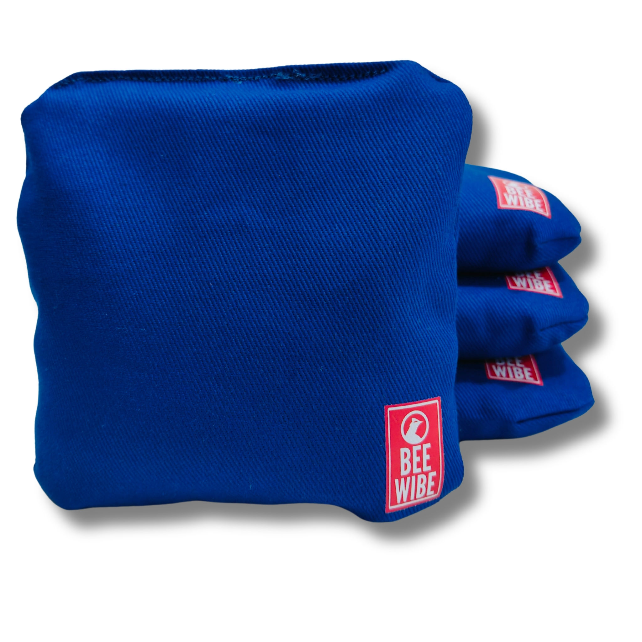 Beewibe Set of 4 Regulation Cornhole Bags (Blue)