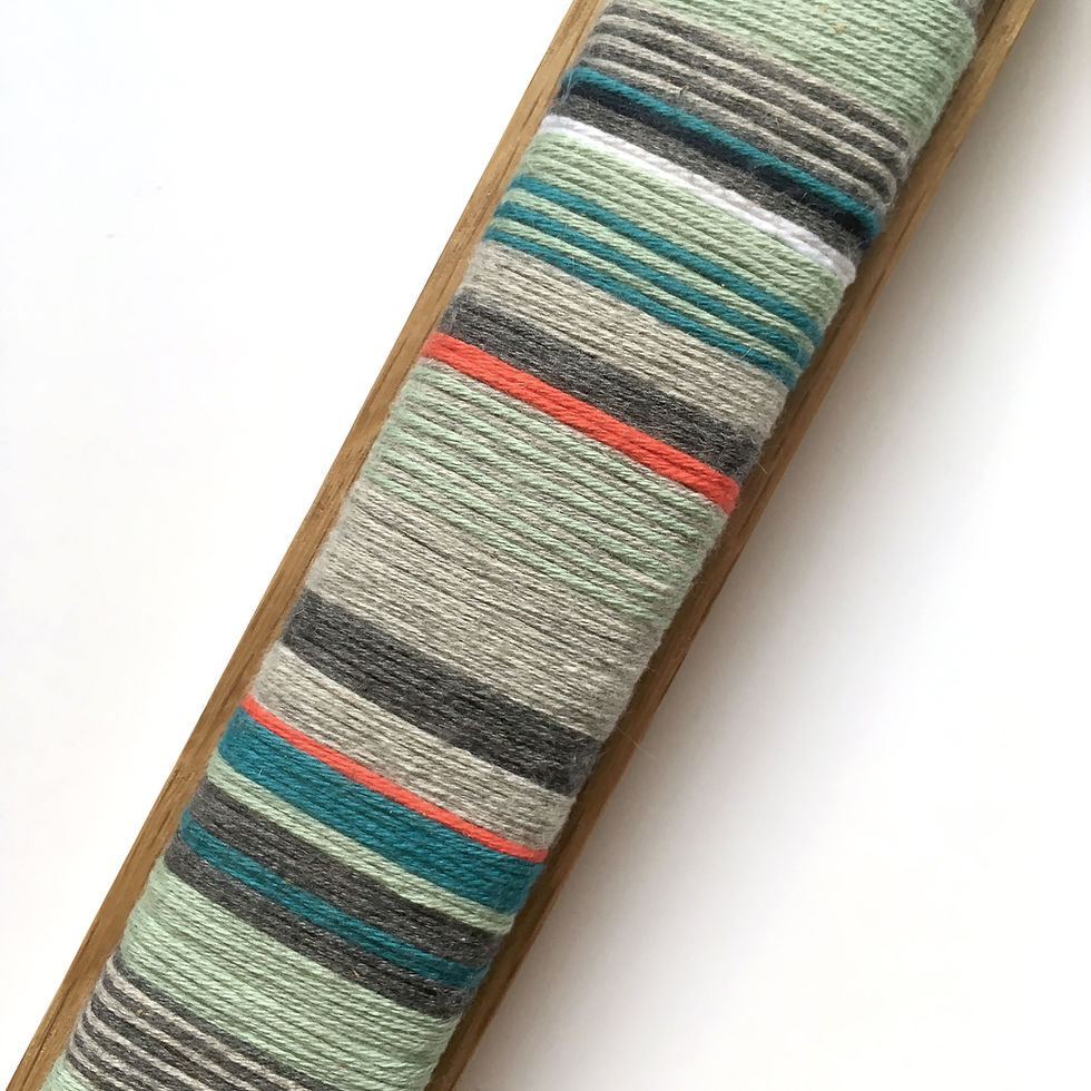 Thumbnail: Kingfisher. Yarn wrap. Small 4