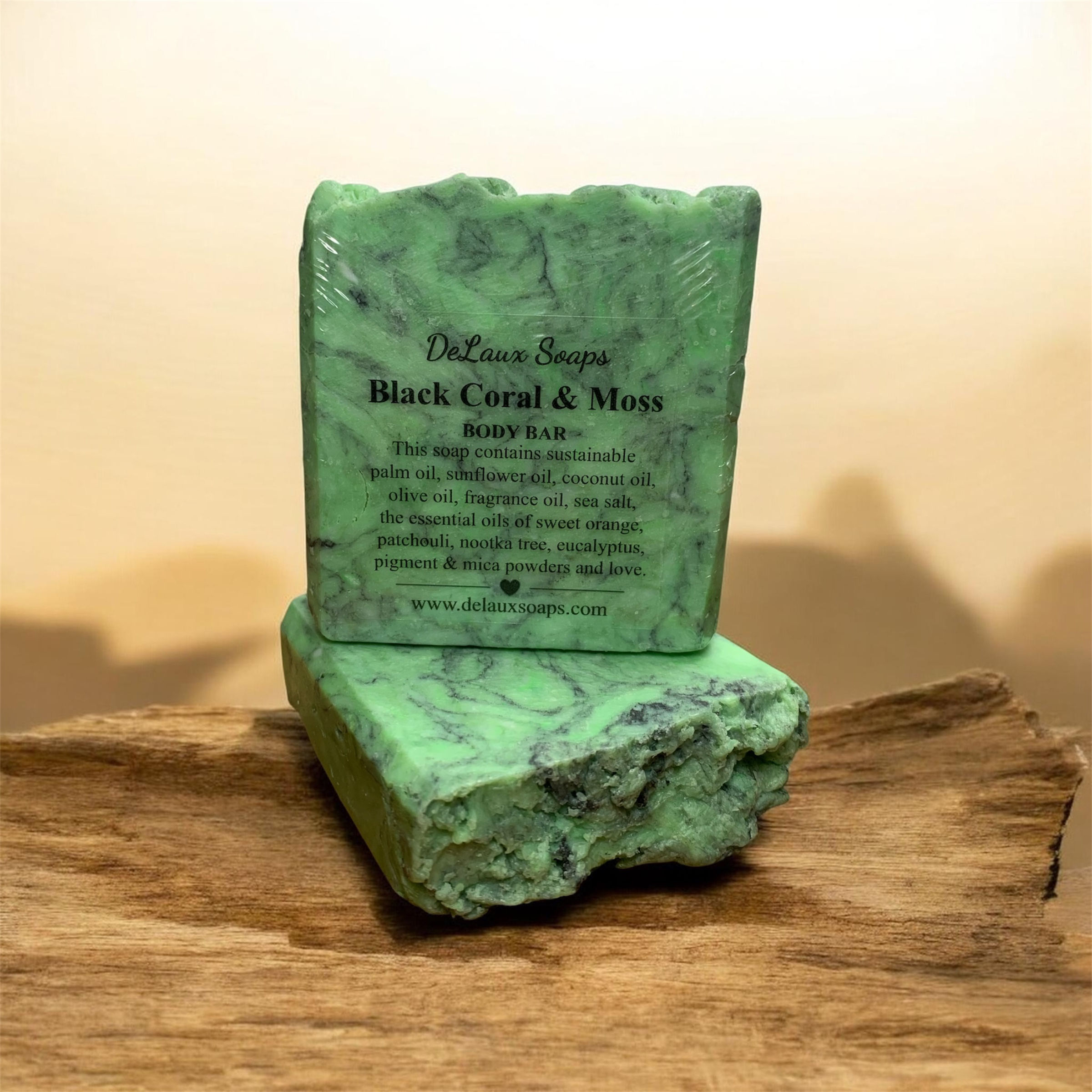 Black Coral & Moss Soap