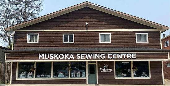 Muskoka Sewing Centre front store