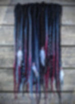 Thumbnail: The Rune Mage Full Set of Wool Dreadlocks