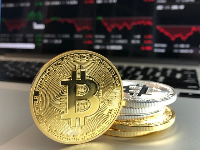 Bitcoins gold and silver.