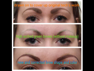 Fixing Bad Permanent Makeup