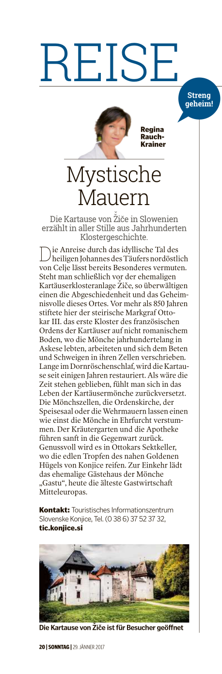 2017-01-29 Kartause Zice Streng geheim