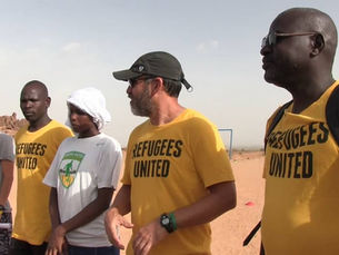 Soccer and Sand at Camp Farchana