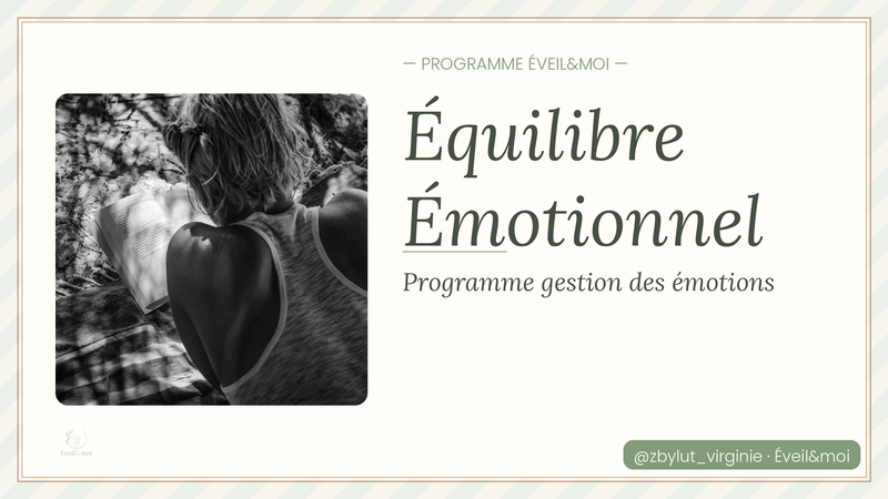 Programme d'Accompagnement gestion émotionnelle virginie zbylut Thérapeute Holistique